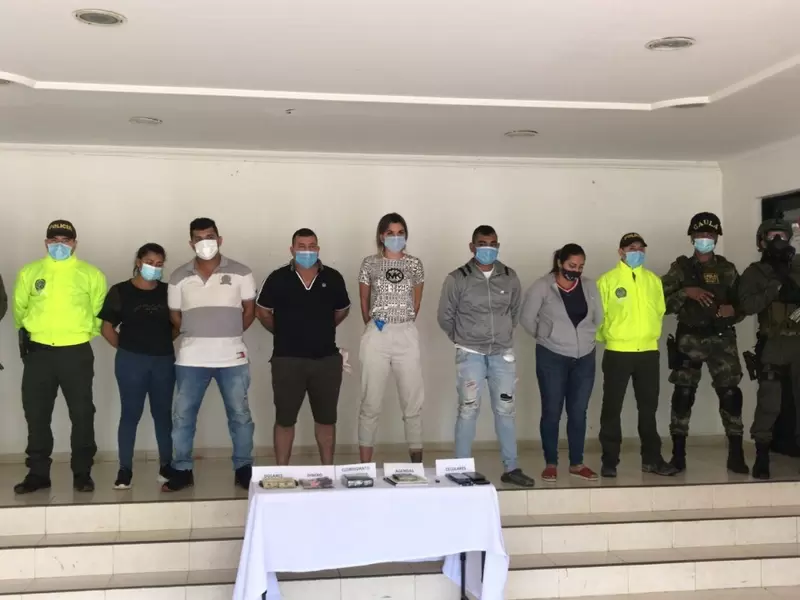Utilizaban correos humanos para enviar la droga