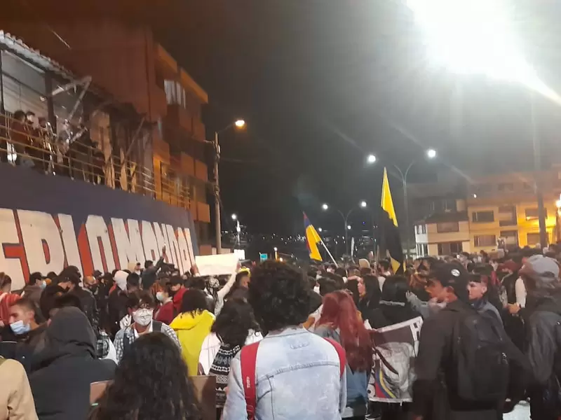 Capturados, marchas, Paipa, Sogamoso, jóvenes