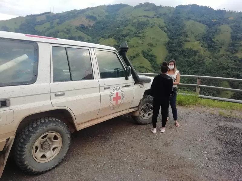 Menor entregada al CICR luego de su liberación