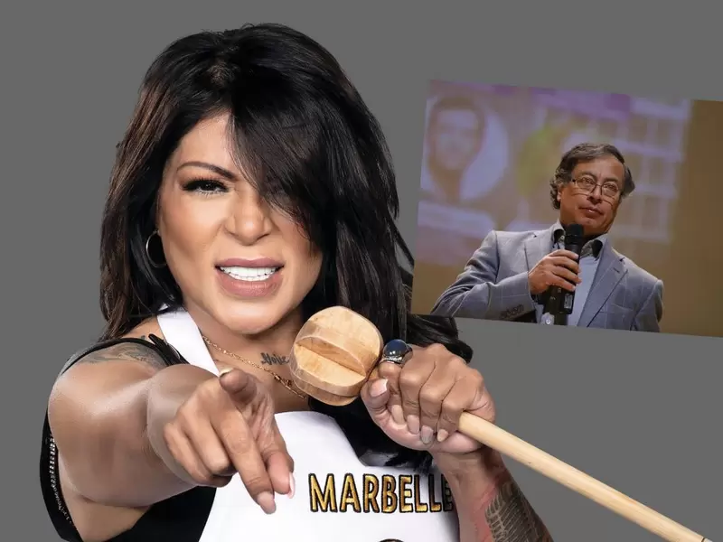 Marbelle a Gustavo Petro: corrupto mayor Marbelle a Gustavo Petro: corrupto mayor