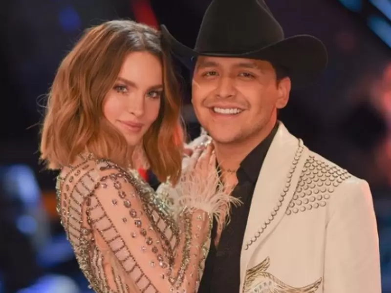 Belinda y Christian Nodal