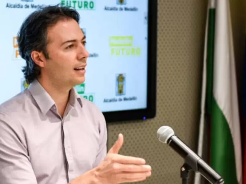 Alcalde de Medellín, Daniel Quintero.