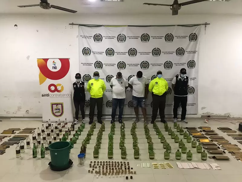 El operativo se cumplió en Montería