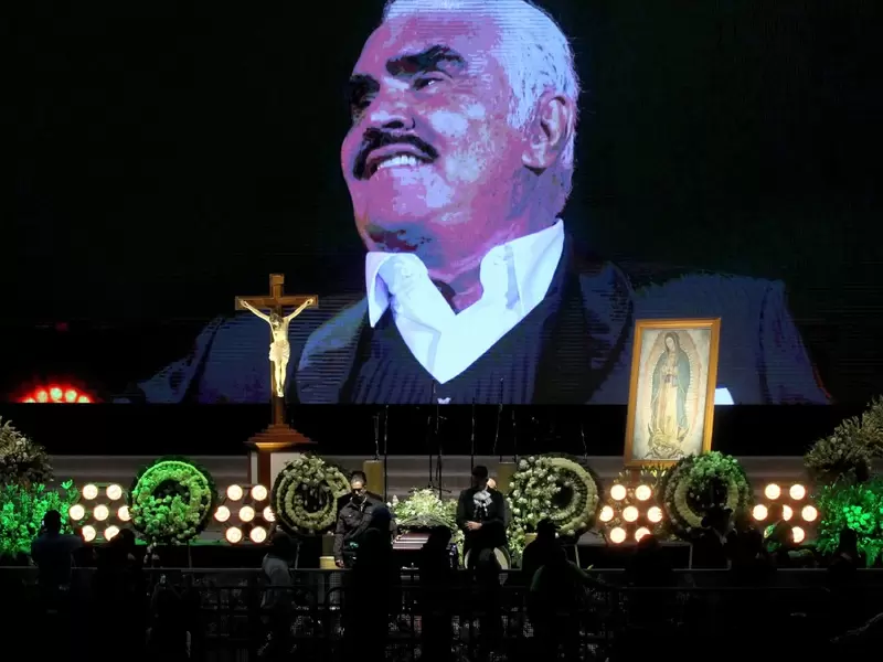 Funeral de Vicente Fernández