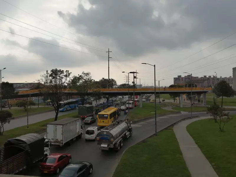 Trancones en Bogotá