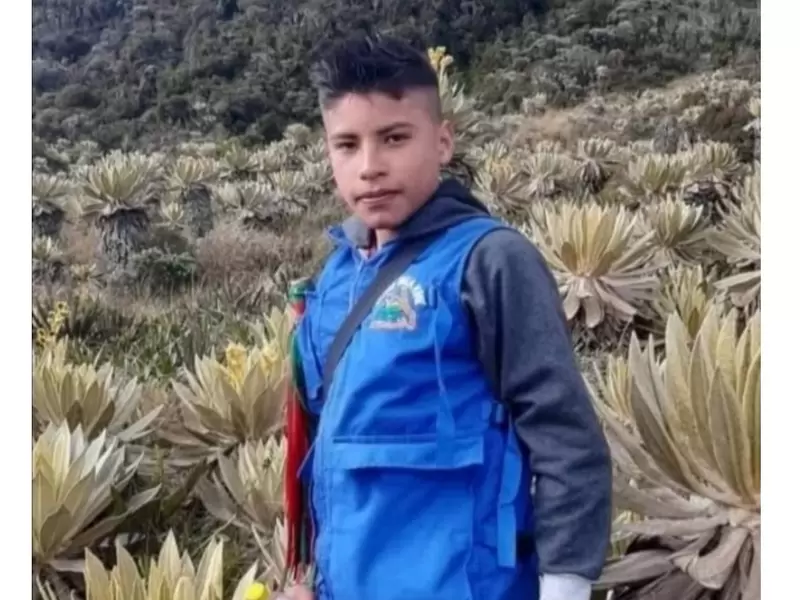 niño ambientalista David Cucuñame López niño ambientalista David Cucuñame López