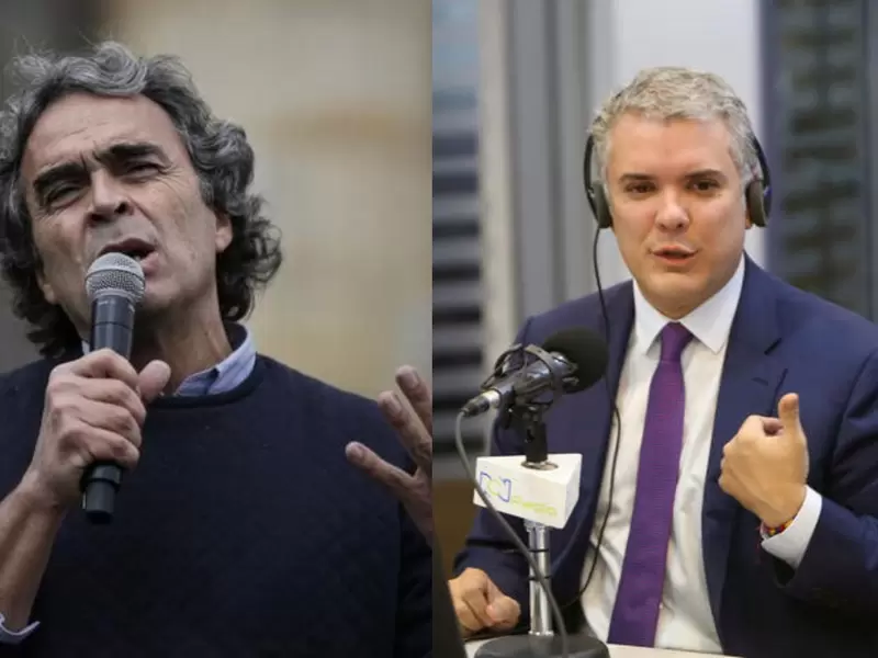 Sergio Fajardo e Iván Duque Sergio Fajardo e Iván Duque
