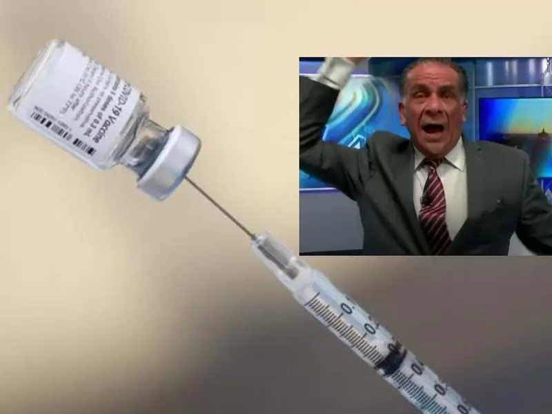 Presentador estalló contra antivacunas y los tilda de imbéciles Presentador estalló contra antivacunas y los tilda de imbéciles