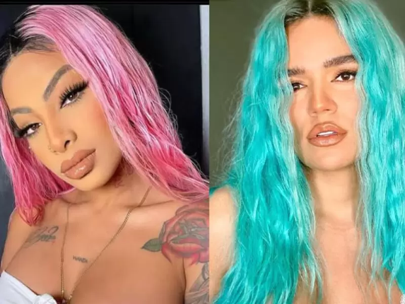 Yailin y Karol G Yailin y Karol G