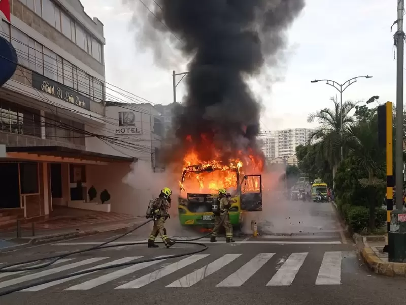 Por la emergencia fue necesario cerrar dos vías al occidente de Bucaramanga.
