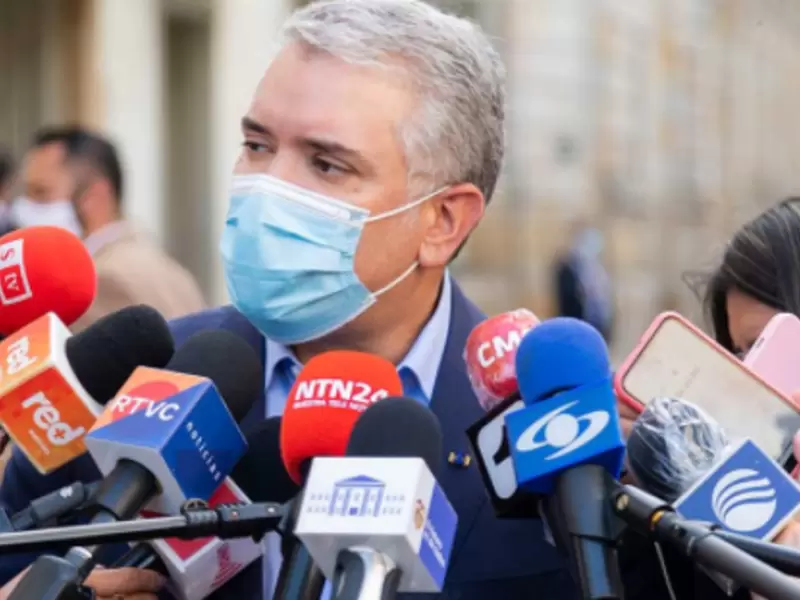 Iván Duque, presidente de Colombia