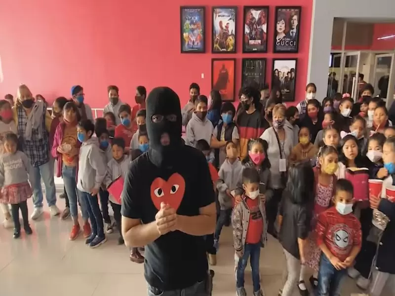 Youtuber mejicano Lucky Masked