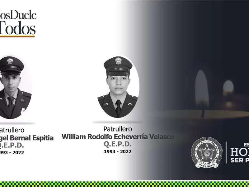 Policía falleció en atentado de Caquetá