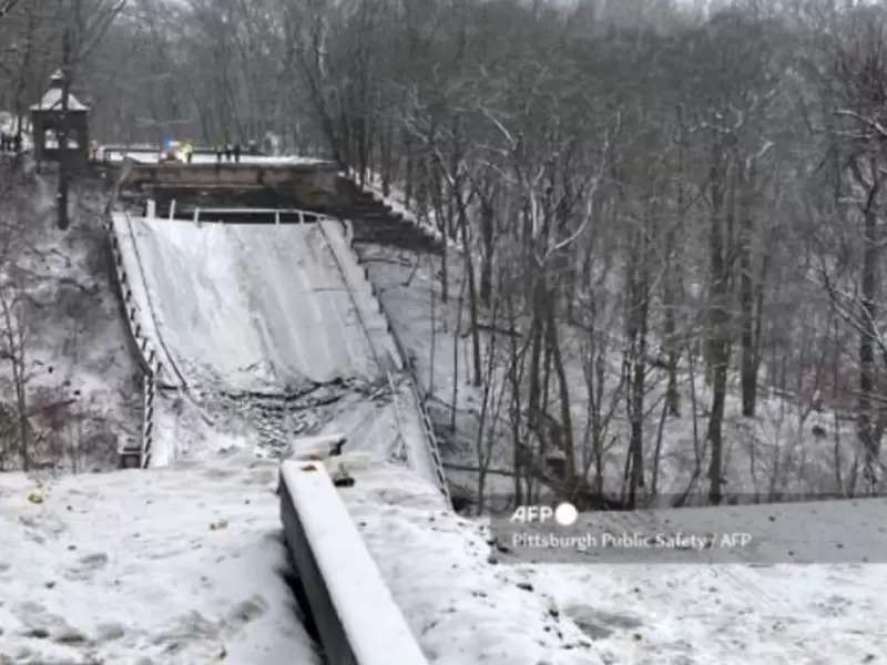 Derrumbe de puente en Pittsburgh