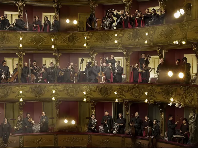 Concierto de la Orquesta Sinfónica Nacional de Colombia en el Teatro Colón