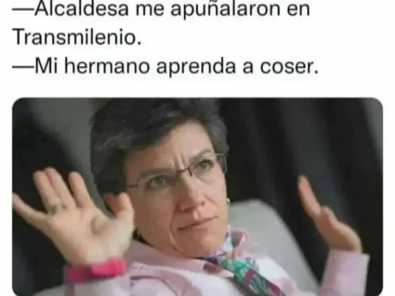 Meme contra Claudia López