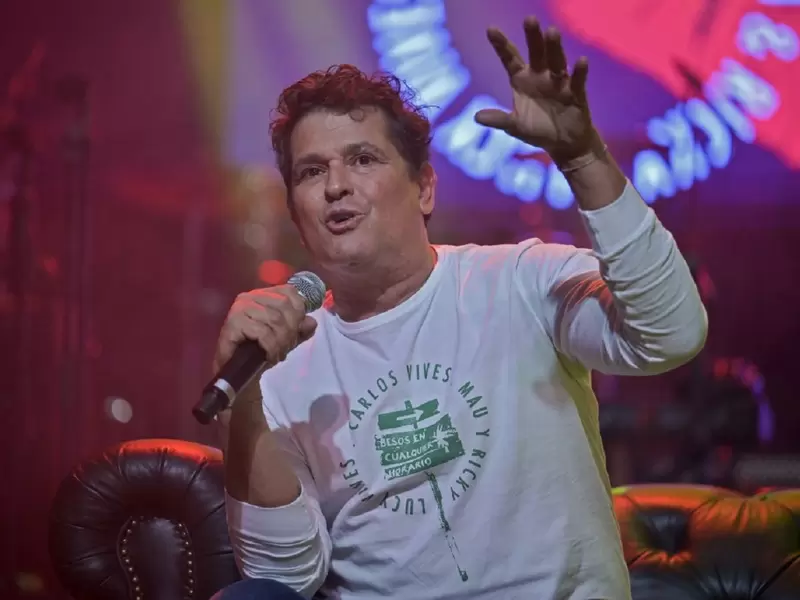 Carlos Vives, cantante y artista colombiano.