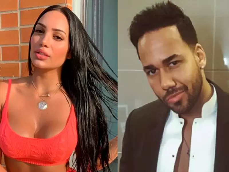 Andrea Valdiri y Romeo Santos Andrea Valdiri y Romeo Santos