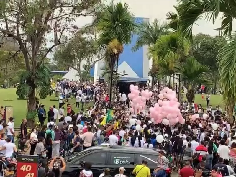 Funeral Nickol Valentina en Bucaramanga