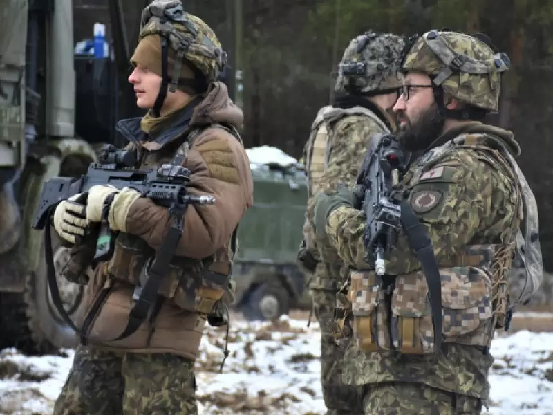 Militares rusos en Ucrania