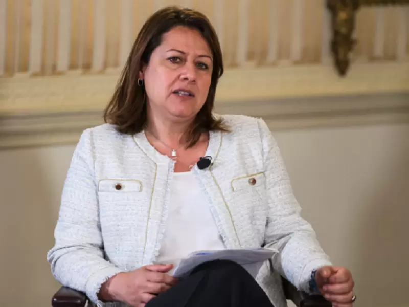 Ministra de Comercio, María Ximena Lombana