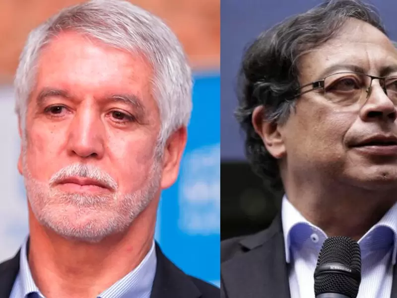 Enrique Peñalosa y Gustavo Petro Enrique Peñalosa y Gustavo Petro