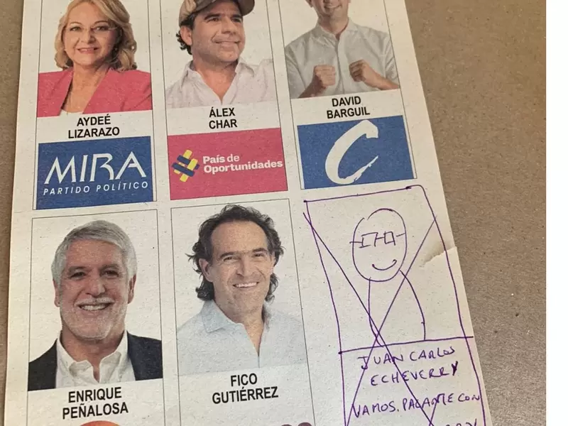 Voto nulo por Juan Carlos Echeverry