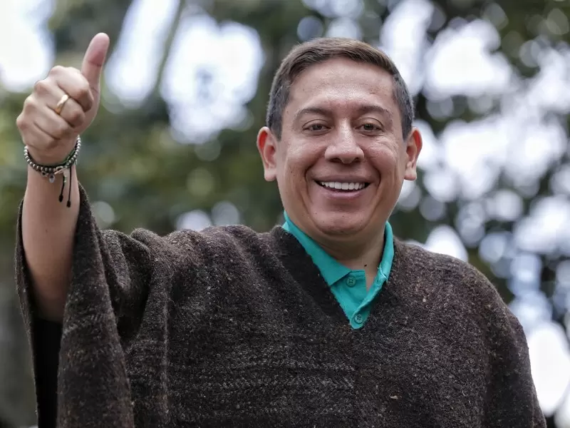 Carlos Amaya, candidato de la consulta de Centro Esperanza