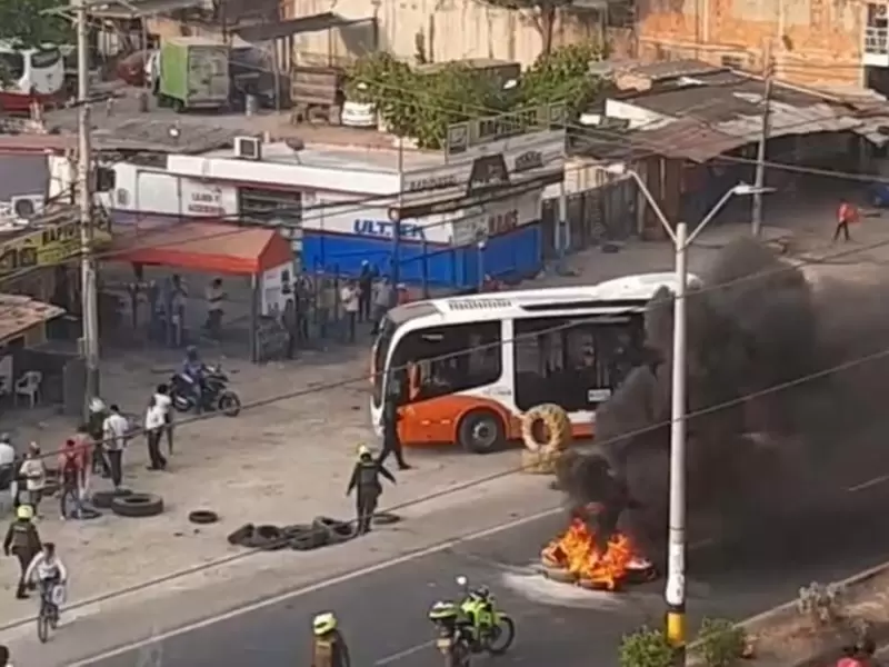 Protesta de mototaxistas dejó a Transcaribe pérdidas por más de $600 millones