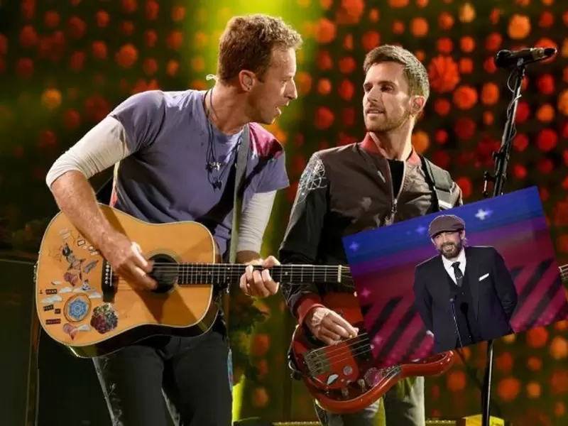 Coldplay y Juan Luis Guerra Coldplay y Juan Luis Guerra