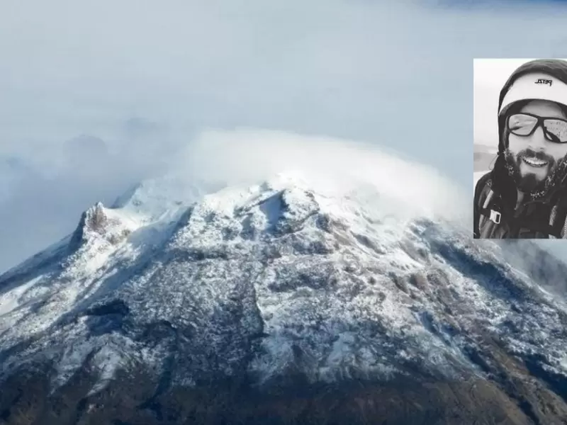 Montañista Sebastián Santa