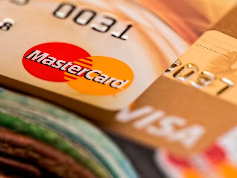 Tarjetas de crédito MasterCard y Visa