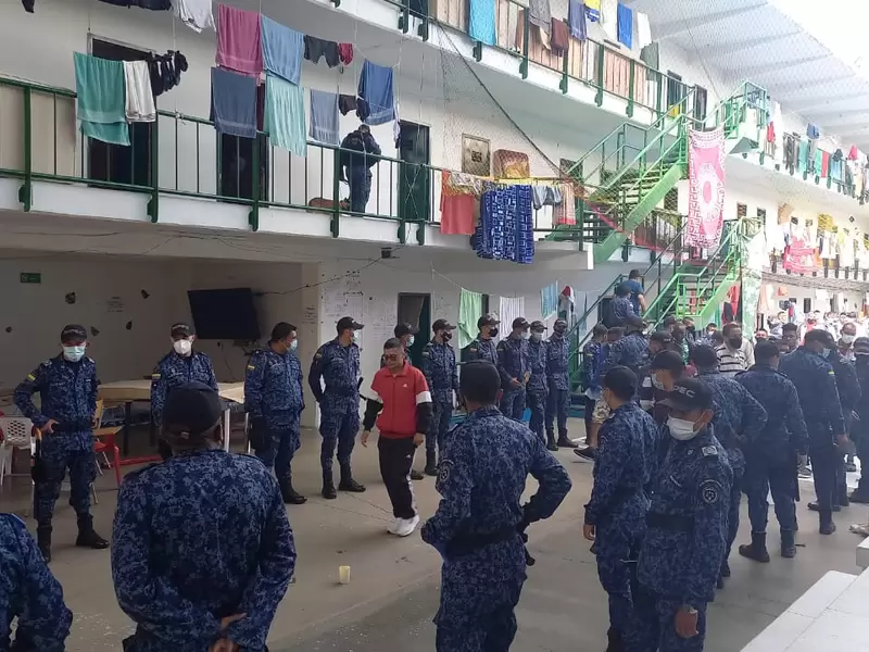 Riña en cárcel de Cómbita en Boyacá, dejo dos muertos y un herido