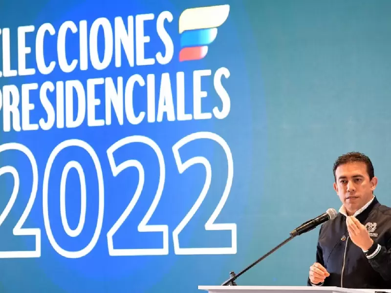 El registrador nacional, Alexander Vega.