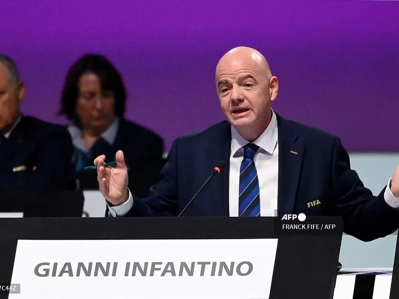 Gianni Infantino, presidente de la FIFA.