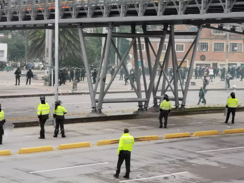Protestas Bogotá