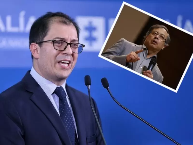 Francisco Barbosa y Gustavo Petro Francisco Barbosa y Gustavo Petro
