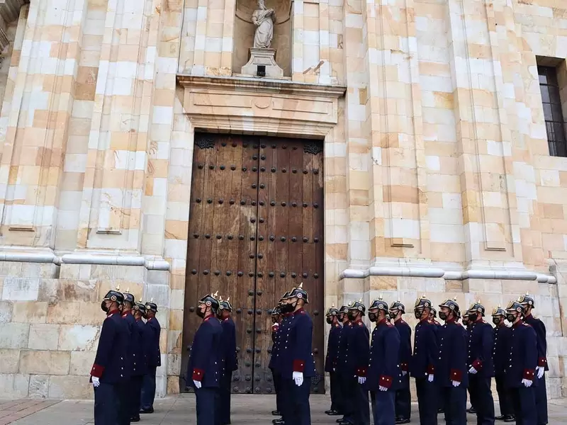 Así vivieron los bogotanos el domingo de pascua en la Catedral Primada