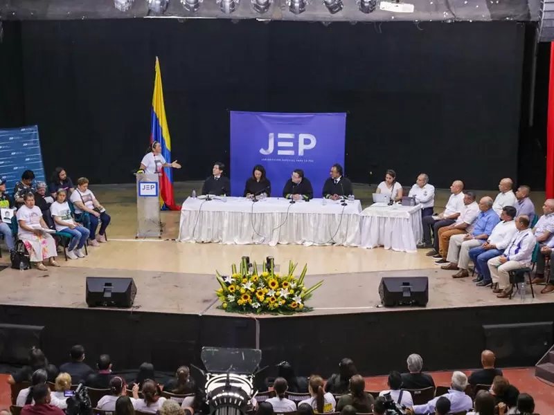 Audiencia ante la JEP en Ocaña
