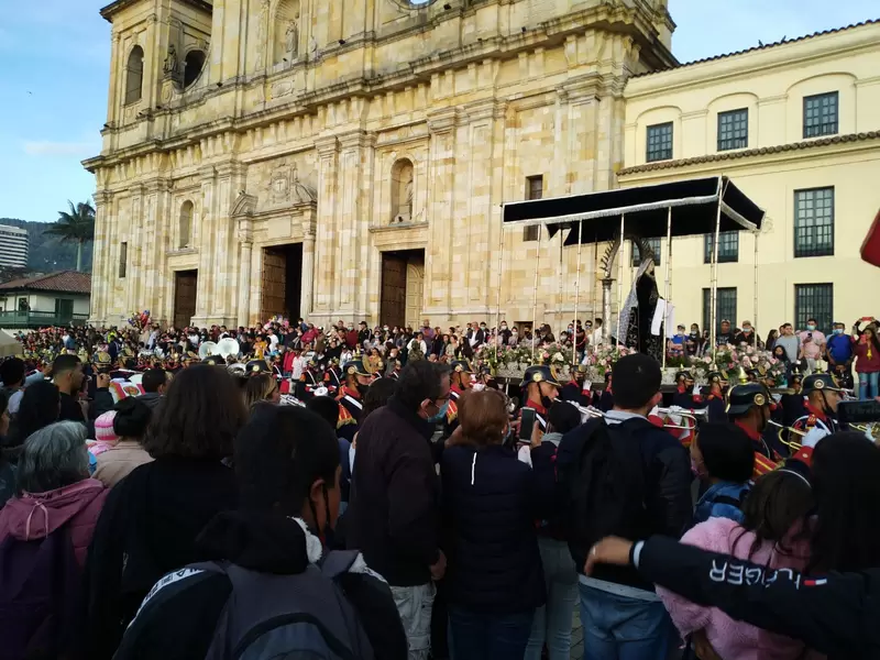 Con multitudinaria participación de feligreses se llevó a cabo la ceremonia en la Catedral de Bogotá