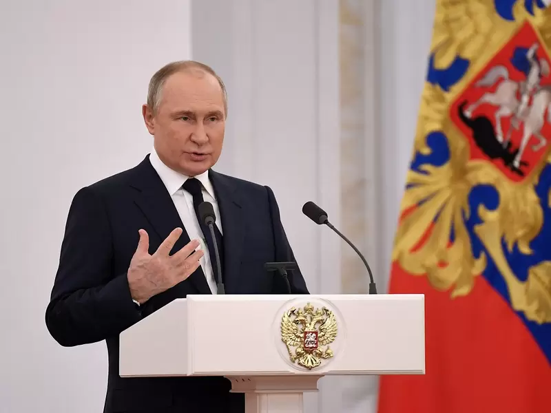 Vladimir Putin, presidente de Rusia