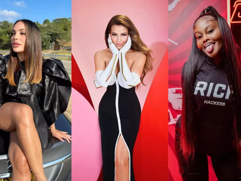 Andrea Valdiri, Thalía y La Jesu celebraron el Día de la Madre por lo alto