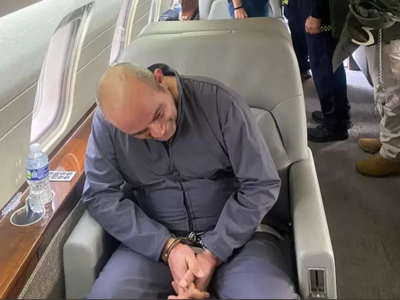 Primera imágenes extradición Otoniel