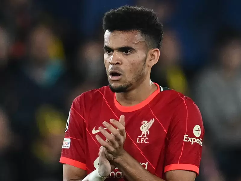 Luis Díaz, figura del Liverpool en la Champions League