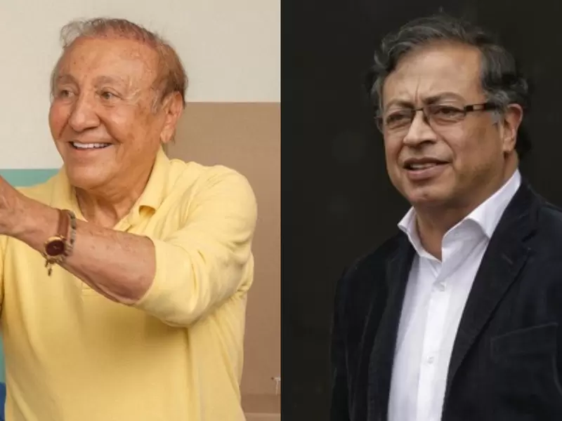 Rodolfo Hernández y Gustavo Petro