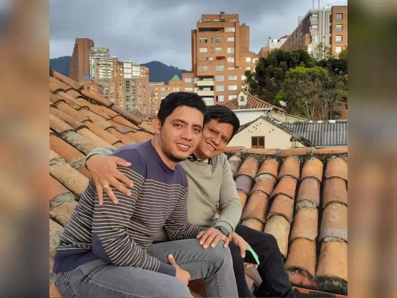 Miguel Barriga y Jhon Ramirez