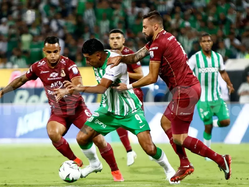 Atlético Nacional vs Deportes Tolima 2022