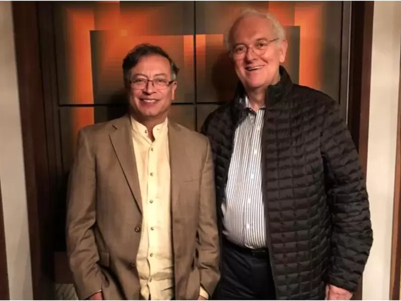 Gustavo Petro y José Antonio Ocampo