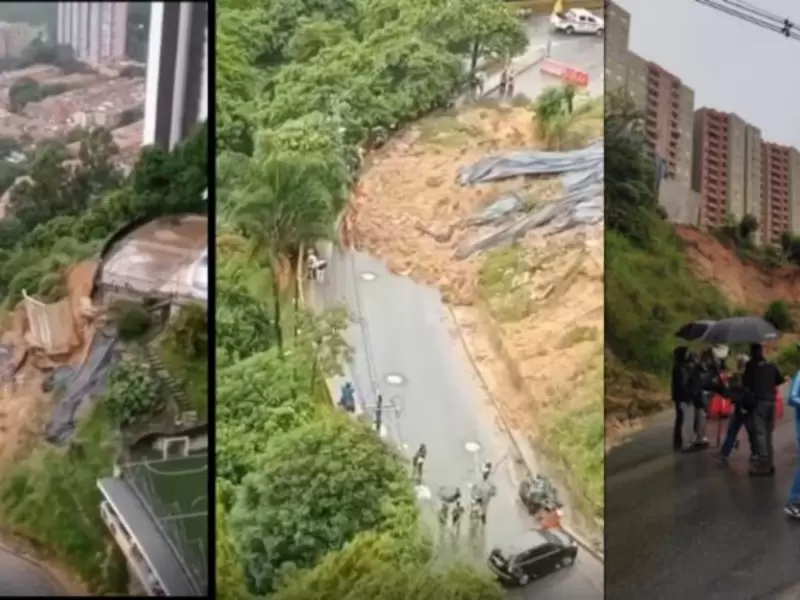 Autoridades remueven el material y no registran heridos ni pérdidas humanas.