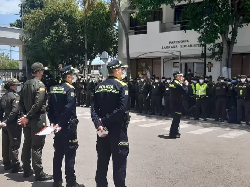 Son 1.180 uniformados que garantizarán seguridad